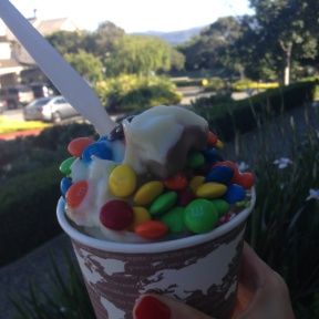 Gluten-free soft serve from Pebble Beach Market